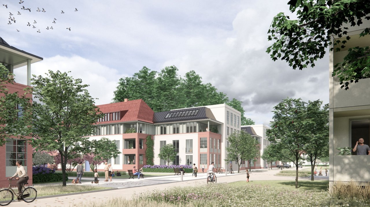 Architekturvisualisierung — Wohnquartier